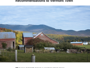 UVM Students Offer Real-World Climate Recommendations to Vermont Town Screenshot
