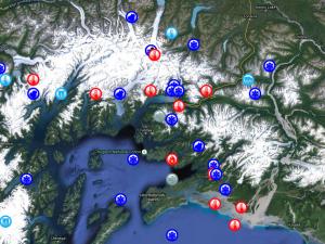 Screen capture from Alaska Climate and Weather Highlights