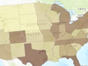 Screen capture from the emPOWER Map website