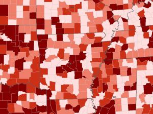 Screen capture from the Food Environment Atlas