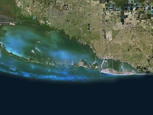 The South Florida coastline