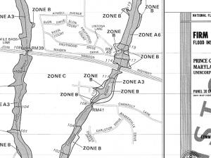 Screen capture from the FEMA Map Service Center