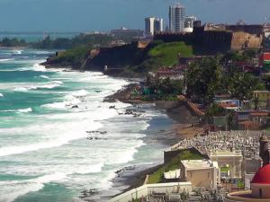 Beach scene in San Juan Beach scene in San Juan
