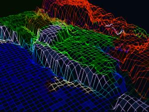 Screen capture from the Sea Level Affecting Marshes Model (SLAMM)