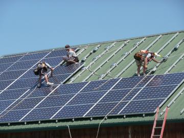 Solar panel recycling in Texas
