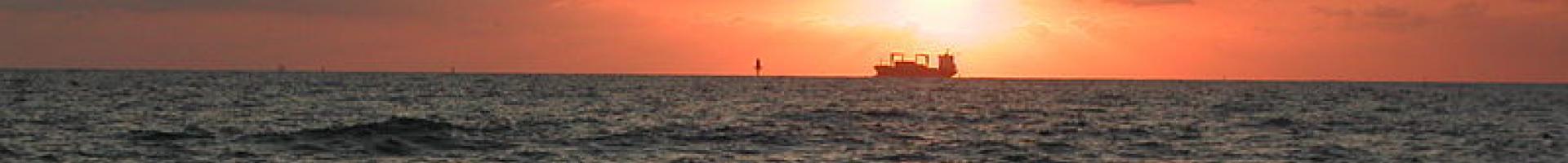 Sunrise over Typee Island