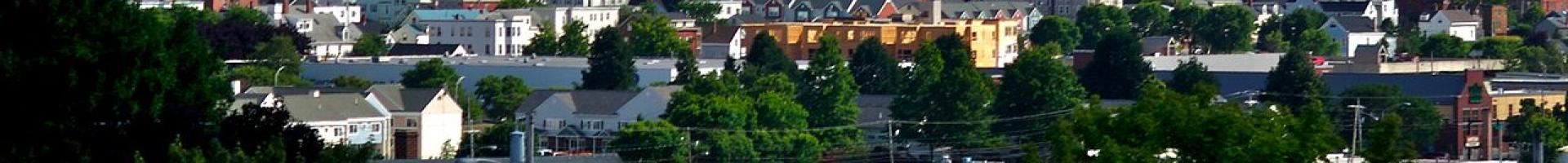View of downtown Portland, ME