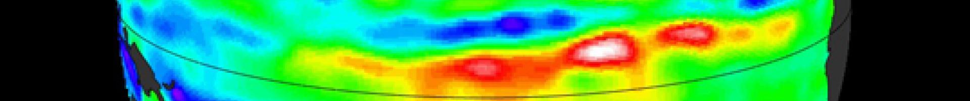 satellite imagery of sea surface heights