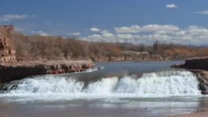 Piute Farms Waterfall