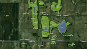 Screenshot from NWI Mapper