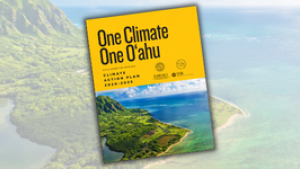 One Climate One O‘ahu Climate Action Plan cover