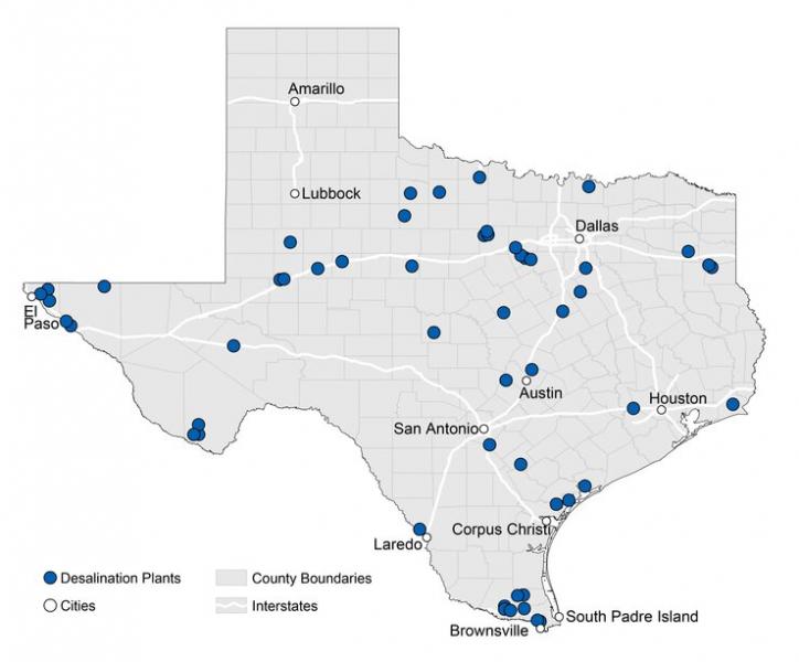 Map of texas