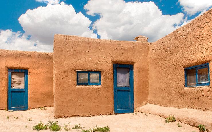 Pueblo Home in New mexico