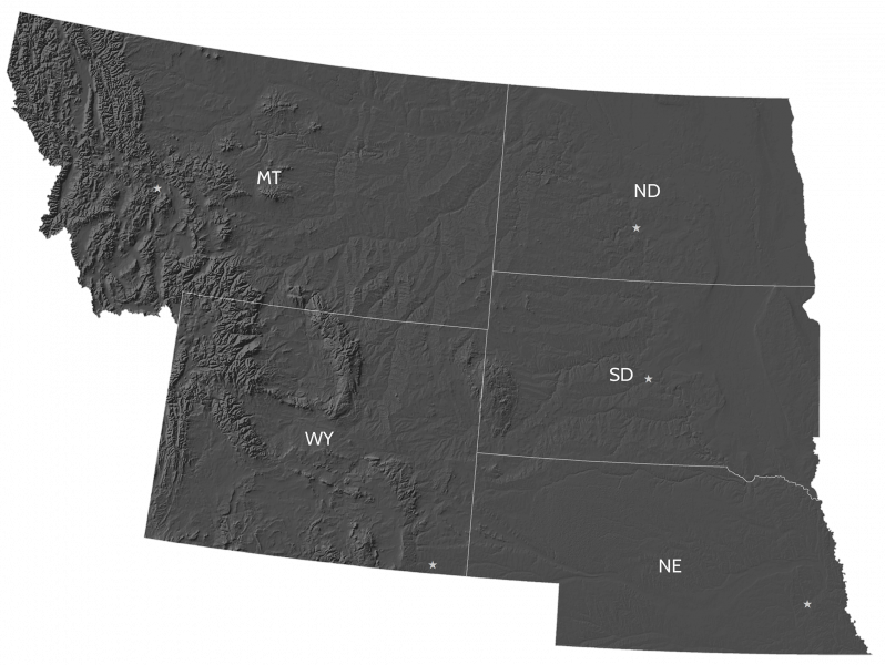 The Northern Great Plains region