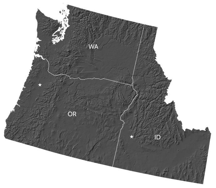 NW Region Map