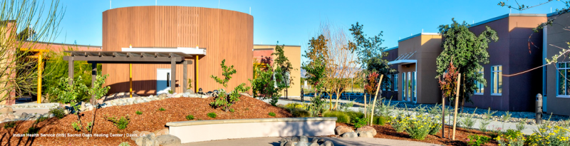 View of brick building from outside