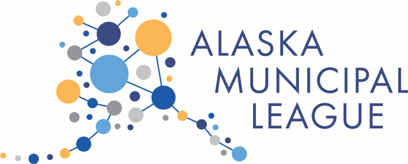 Dots in shape of Alaska