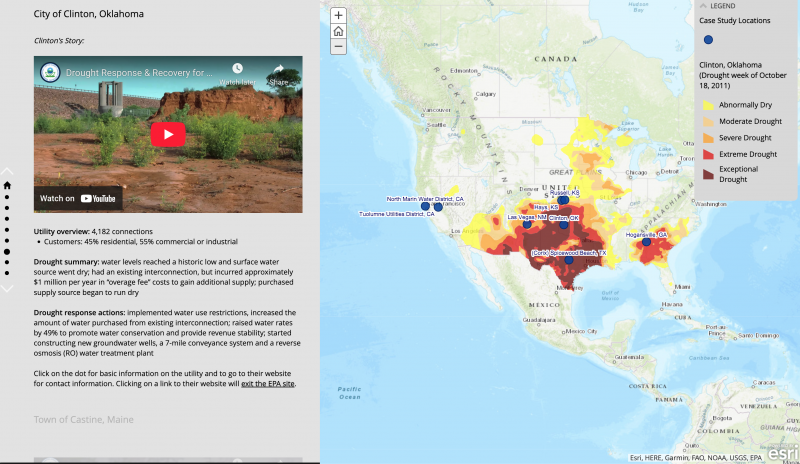 Drought Response and Recovery Project for Water Utilities in Clinton, OK