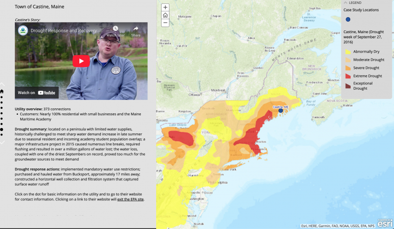 Drought Response and Recovery Project for Water Utilities in Castine, Maine