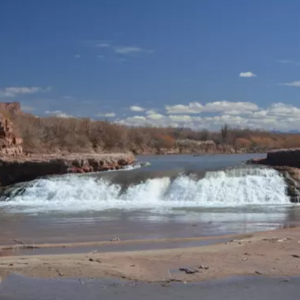 Piute Farms Waterfall