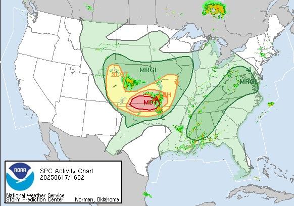 Storm Prediction Center map