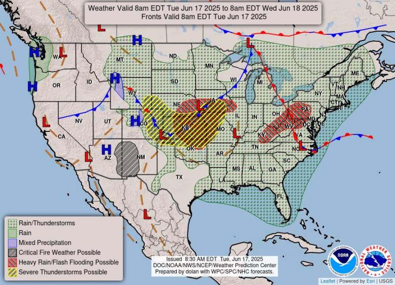 Weather Prediction Center Forecasts
