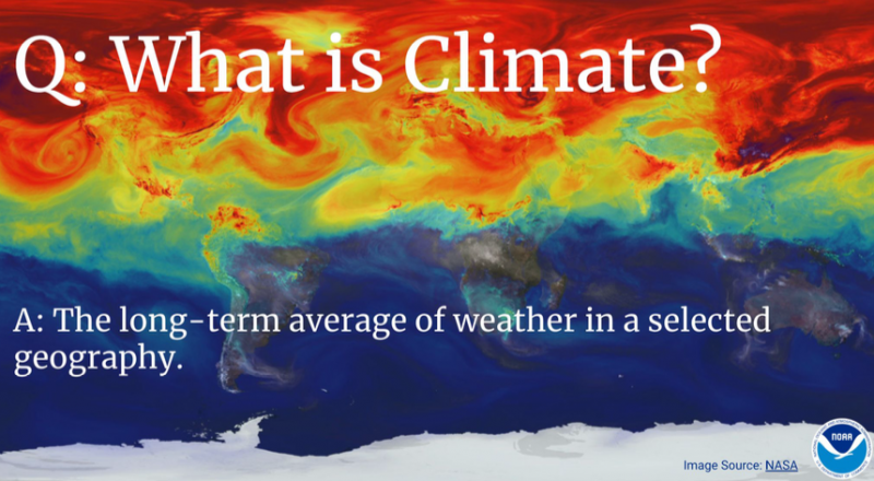NOAA Climate 101 for Federal Agencies