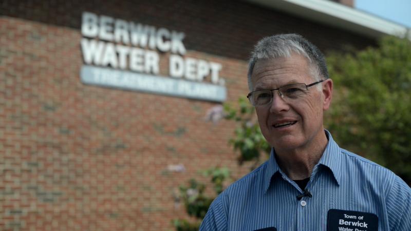 Chris Weismann of the Berwick, Maine, Water Department