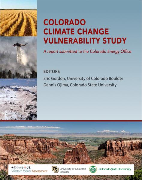 Cover image from Colorado Climate Change Vulnerability Study