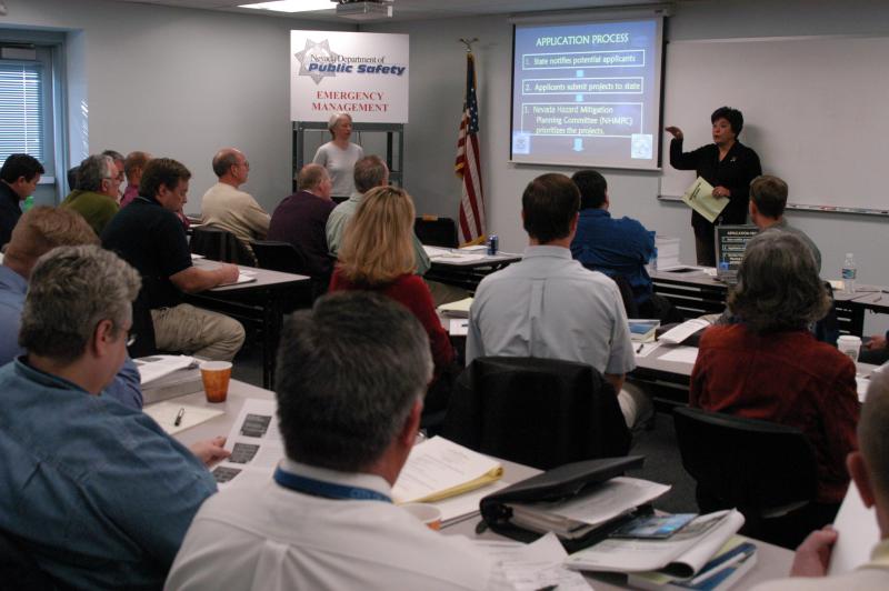 Photo of public meeting