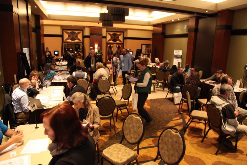 Photo of participants at the 2014 Shifting Seasons Summit