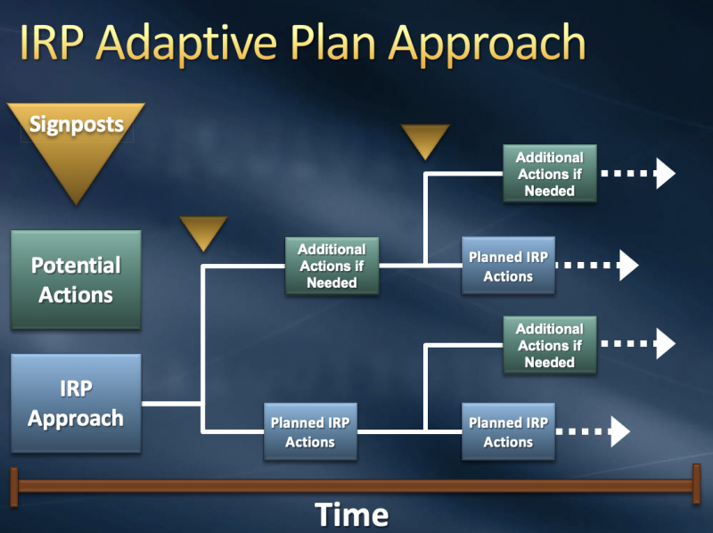 IRP adaptive plan approach