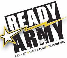 Ready Army logo