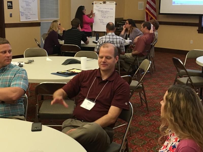 Participants during a workshop in San Angelo, Texas