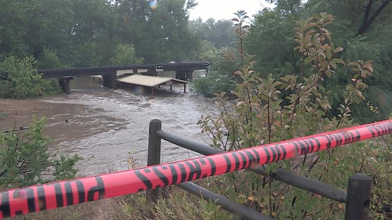 Flooding in Fort Collins, CO