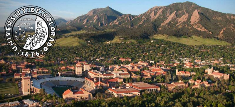 The campus of the University of Colorado at Boulder