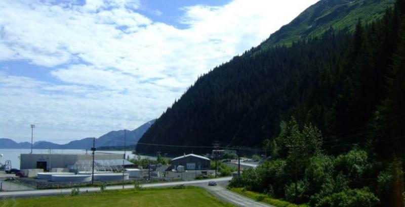 Alutiiq Pride Shellfish Hatchery on Resurrection Bay in Seward, AK.