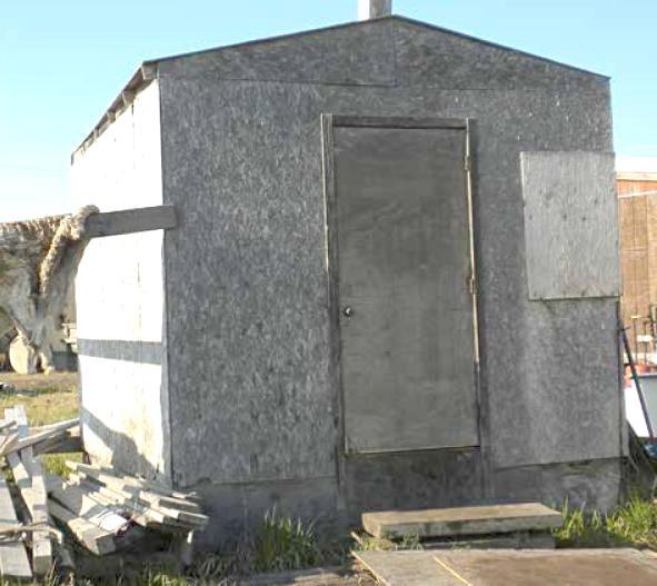 Hut Covering a Functioning Ice Cellar