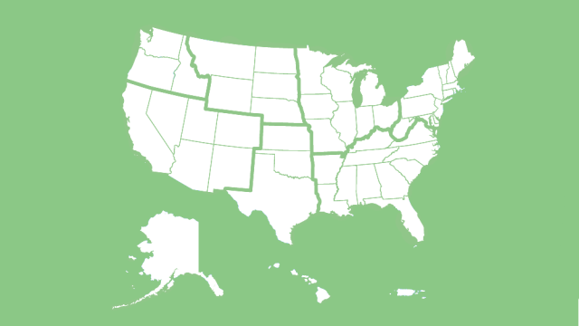 Map of the United States