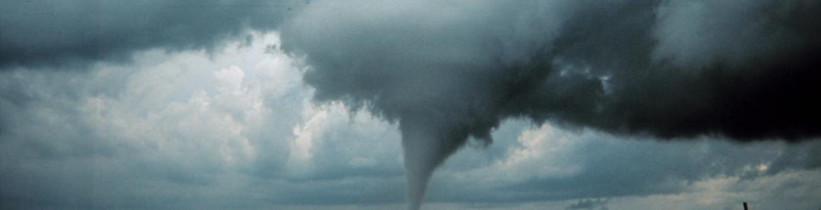 Occluded mesocyclone tornado in 1999 near Anadarko, Oklahoma