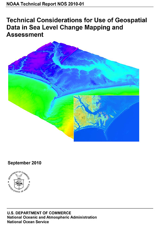 Technical Considerations for Use of Geospatial Data in Sea Level Change Mapping and Assessment