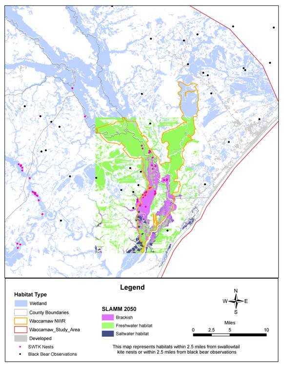 Waccamaw National Wildlife Refuge U.S. Climate Resilience Toolkit